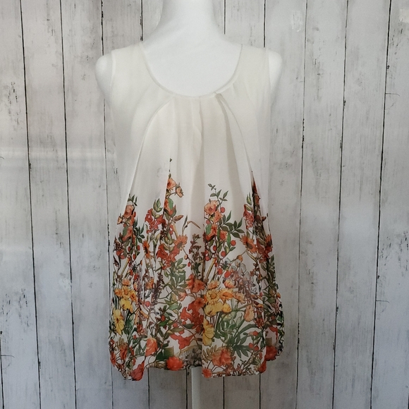 New York & Company Tops - New York & Company Wildflower Top